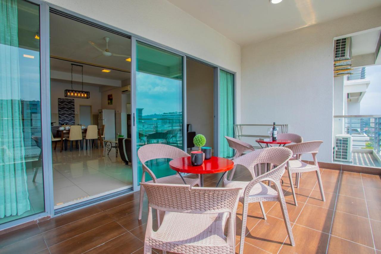 Elegant Living At Loft Imago Kk Daire Kampong Sembulan Dış mekan fotoğraf