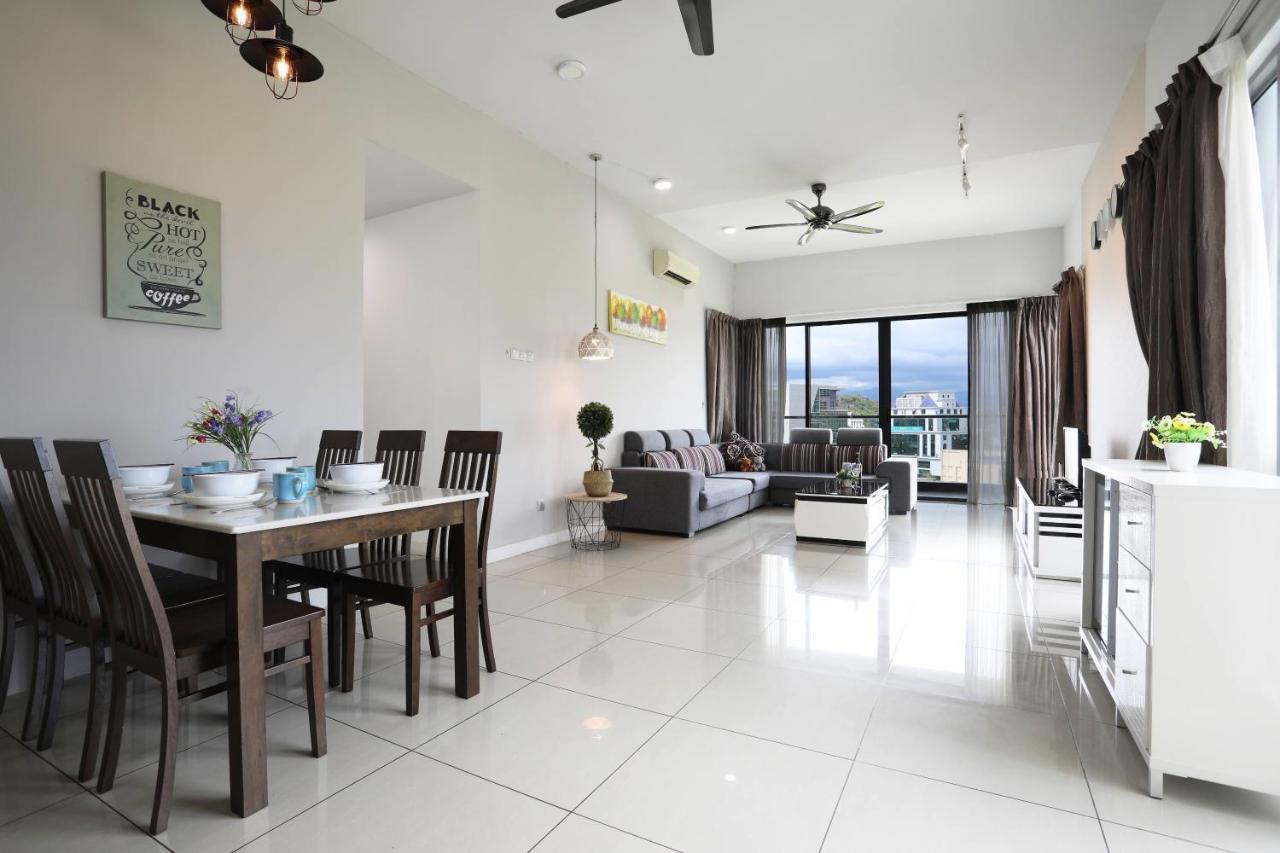 Elegant Living At Loft Imago Kk Daire Kampong Sembulan Dış mekan fotoğraf