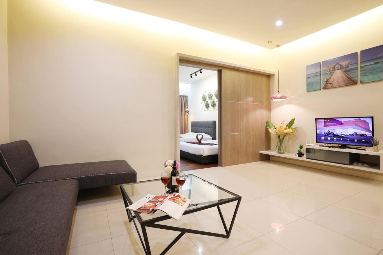 Elegant Living At Loft Imago Kk Daire Kampong Sembulan Dış mekan fotoğraf